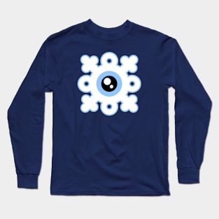 Eyeball Snowflake Long Sleeve T-Shirt